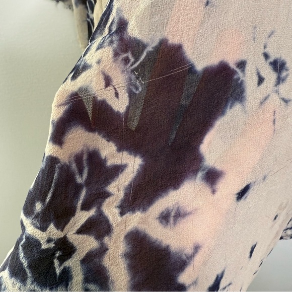 Raquel Allegra Oversized Boxy Silk Top 1 - Picture 4 of 9